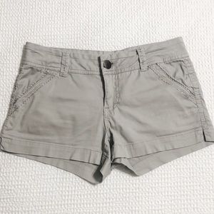 BKE grey shorts size 27